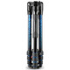 Manfrotto Befree Advanced Alu Reisestativ Kit Twist blau