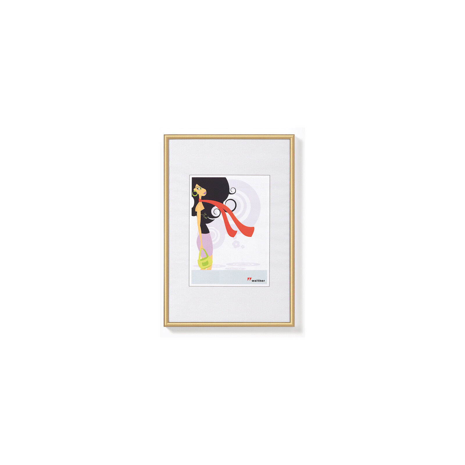 New Lifestyle 40x60 Kunststoff gold