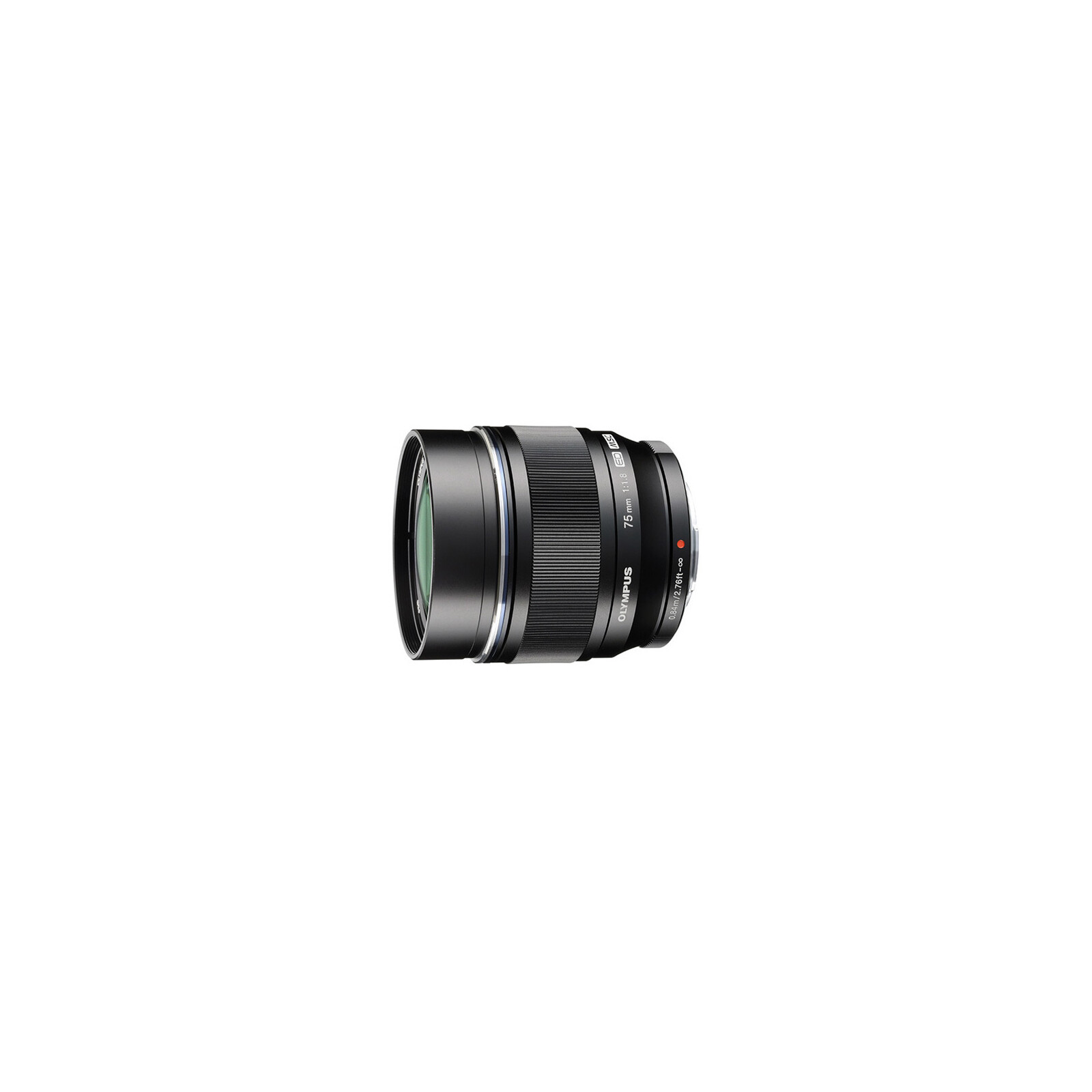 Olympus M.ZUIKO DIGITAL ED 75/1,8 Schwarz