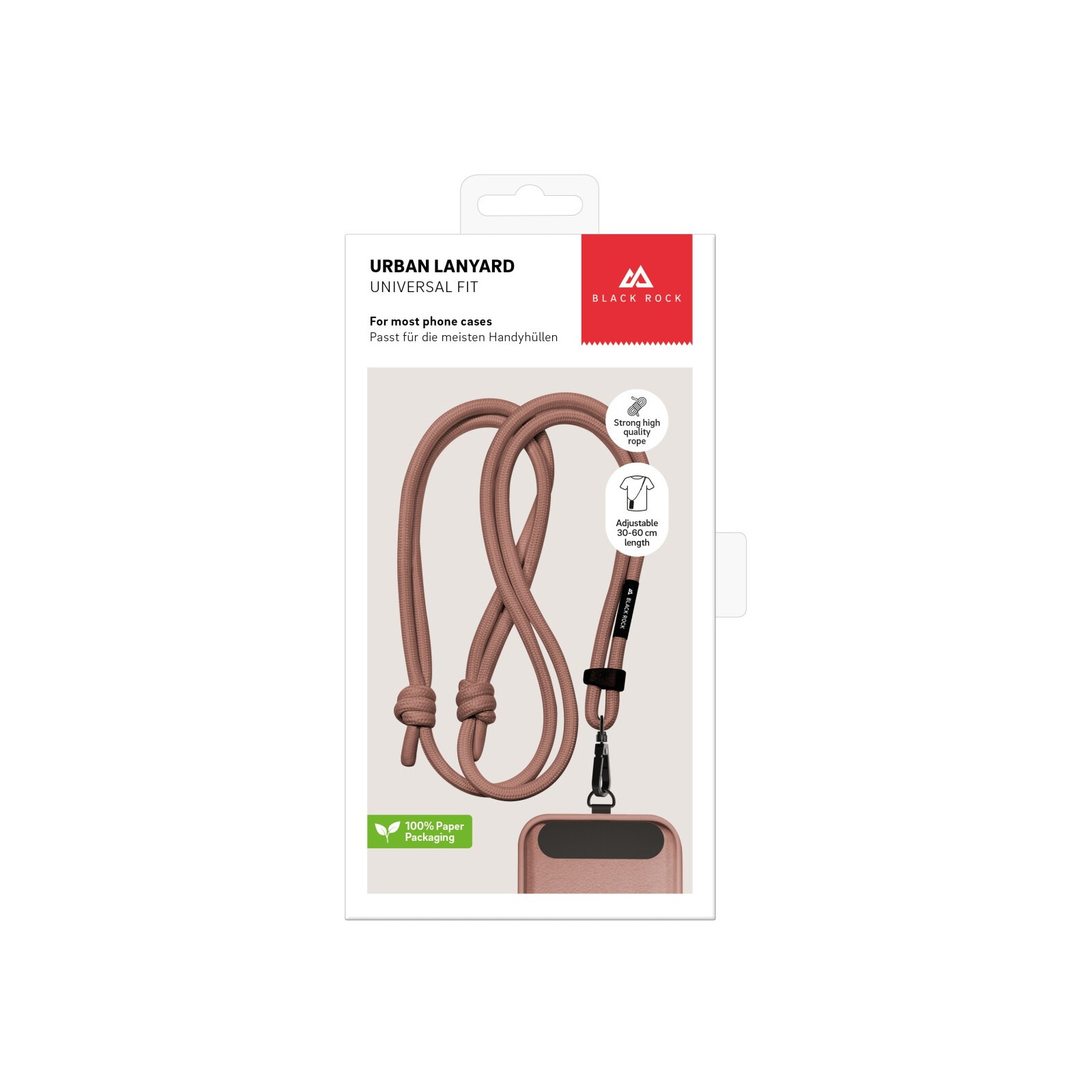 Hama Universal Lanyard f&uuml;r Smartphones Braun 
