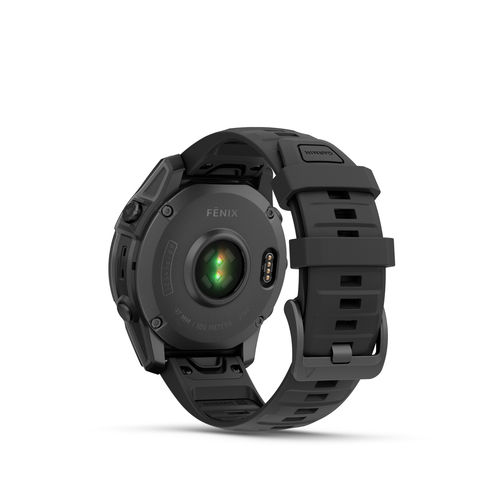 Garmin Fenix E 47mm Slate schwarz/schiefergrau