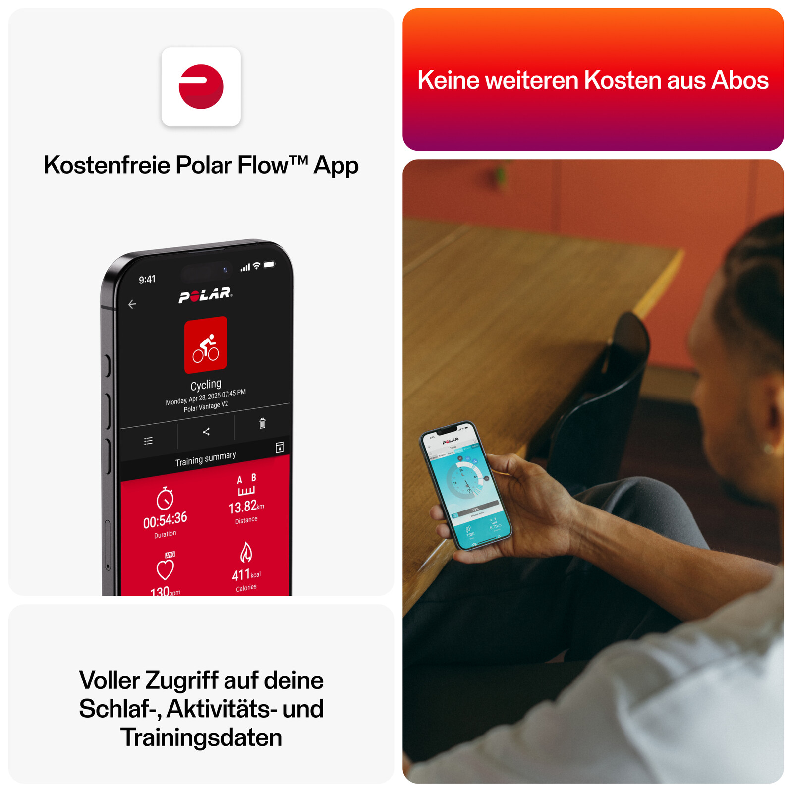 Polar Loop Tracker ohne Display Greige Sand