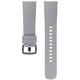 Samsung Band 20mm Sport Armband Silikon Grau