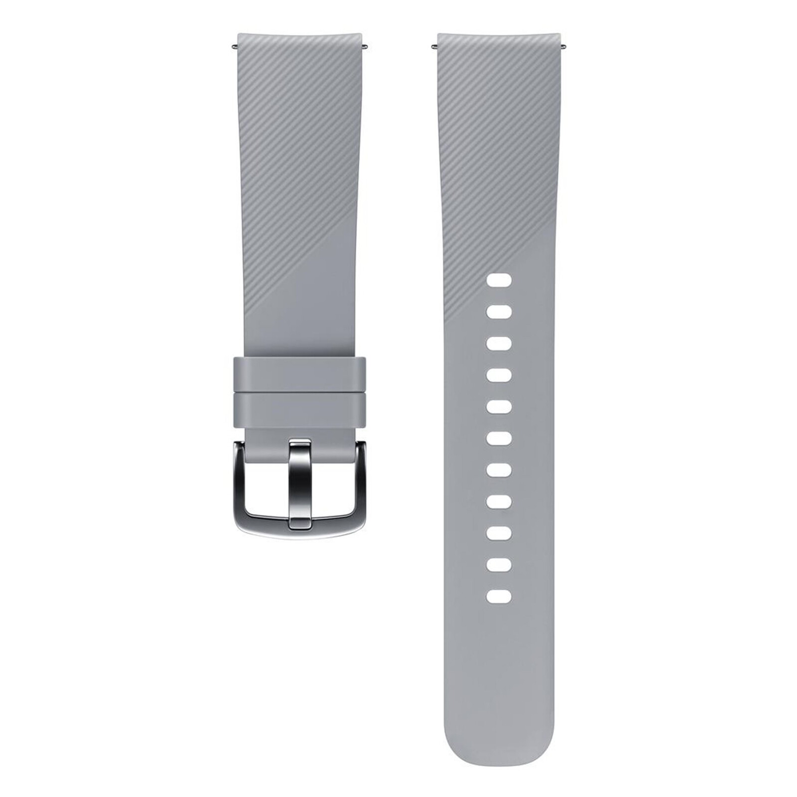 Samsung Band 20mm Sport Armband Silikon Grau