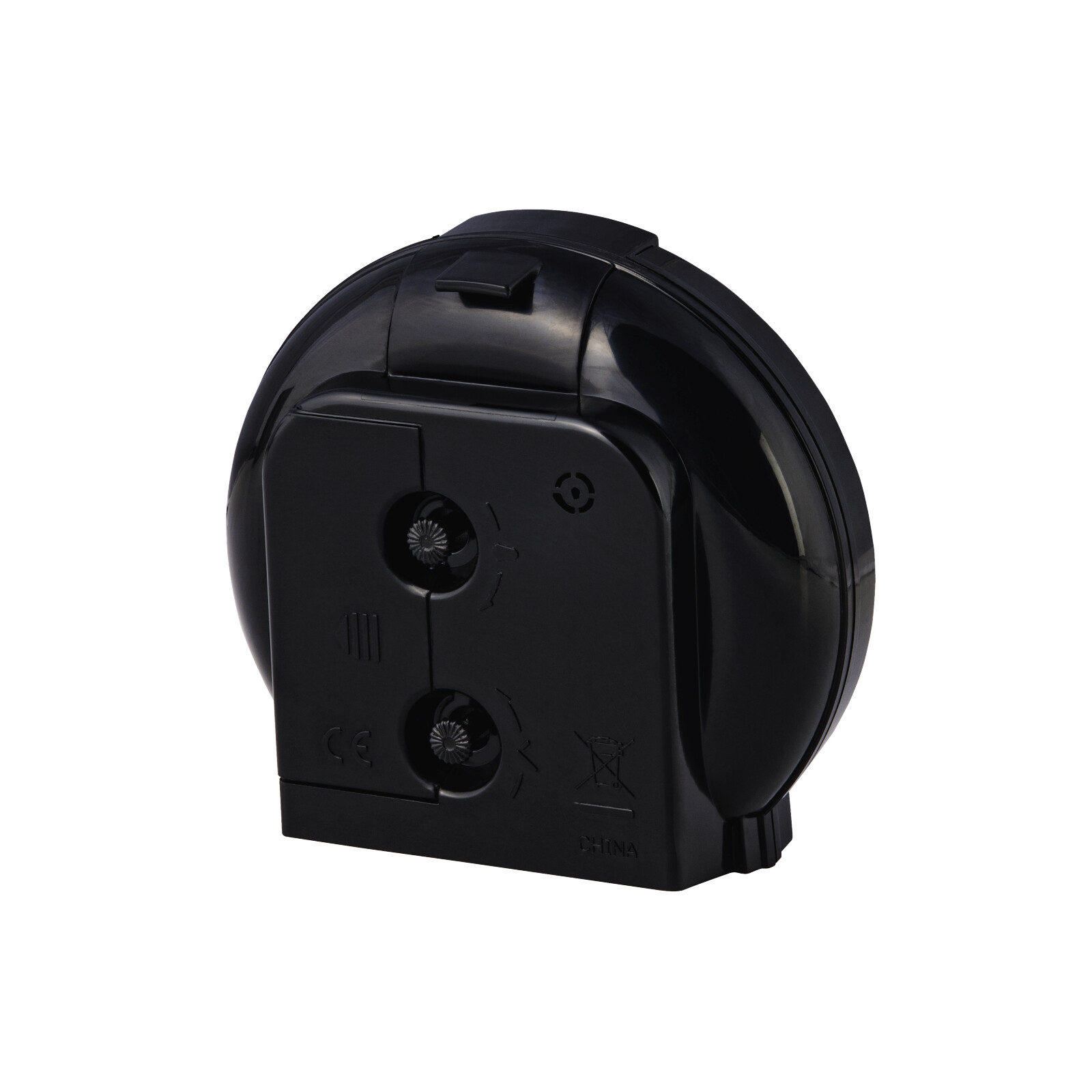Hama Wecker Classic ger&auml;uscharm schwarz/wei&szlig;