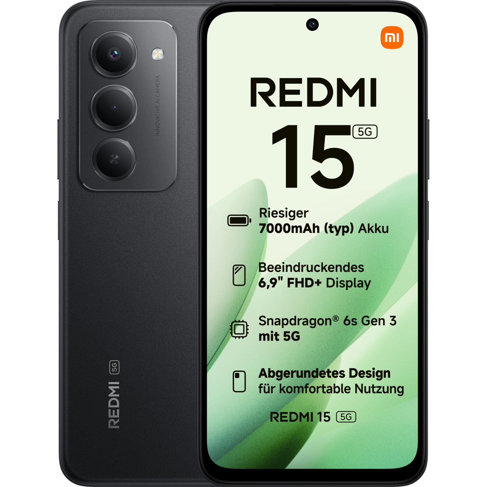 Xiaomi Redmi 15 128GB Schwarz