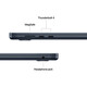 Apple MacBook Air 15 M4/10CPU/10GPU/16GB/256GB SSD mitternac
