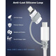 felixx Lade- Adapter USB Typ-C Buchse zu Lightning Stecker