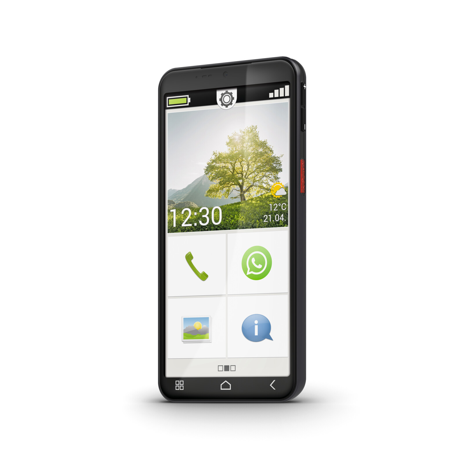 Emporia Smart.7 Lite 4G 2026 Schwarz