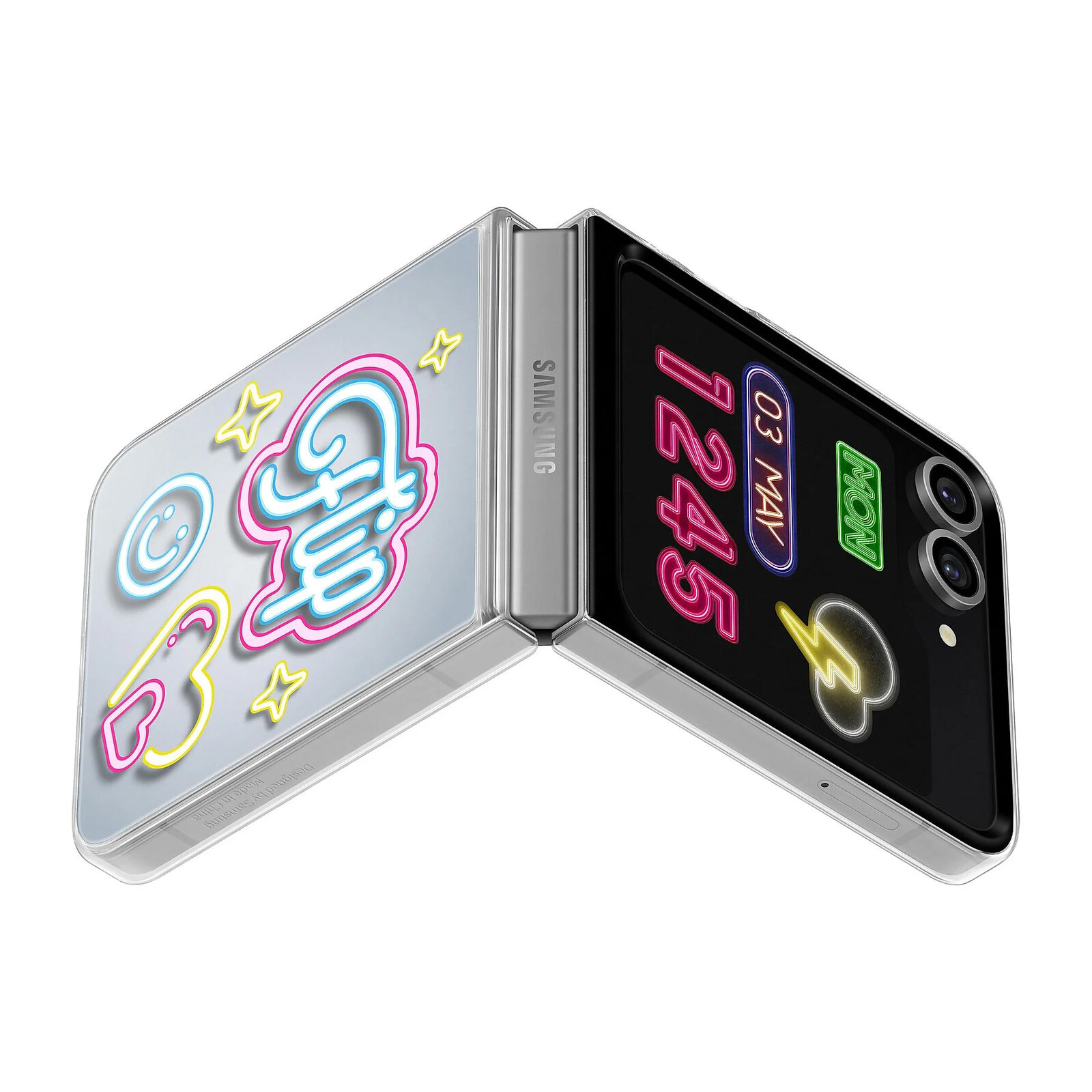 Samsung Back Cover Flipsuite Galaxy Z Flip6 5G clear