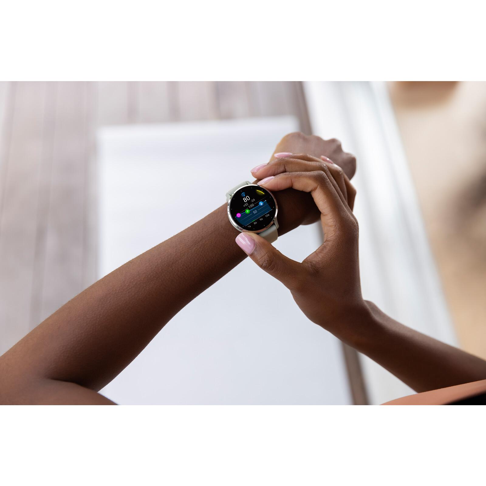 Garmin Venu 3S sage gray/passivated
