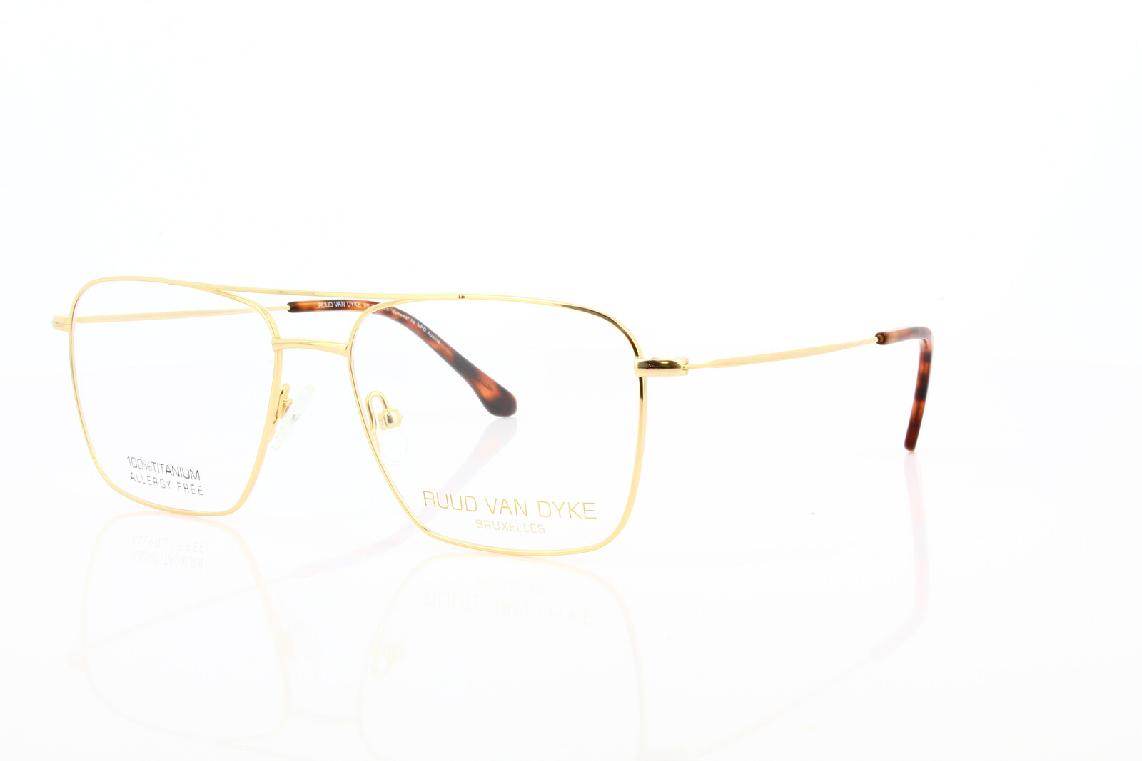 Ruud van Dyke RVD 1172T-5H Herrenbrille Metall Titan