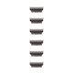 Apple Watch 46mm Kit Gliederarmband schiefer