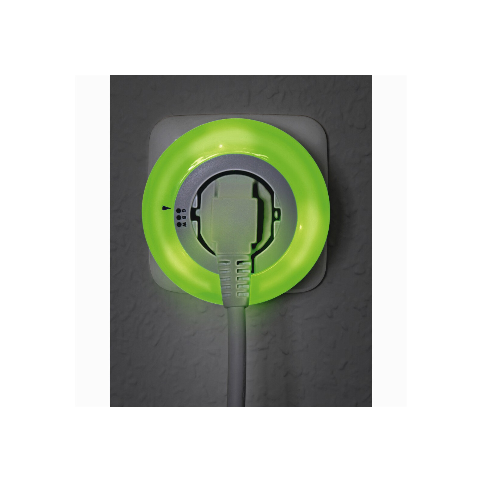 Hama LED-Nachtlicht Circle Colour mit Steckdose