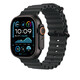 Apple Watch 49mm Oceanarmband Verl&auml;ngerung schwarz