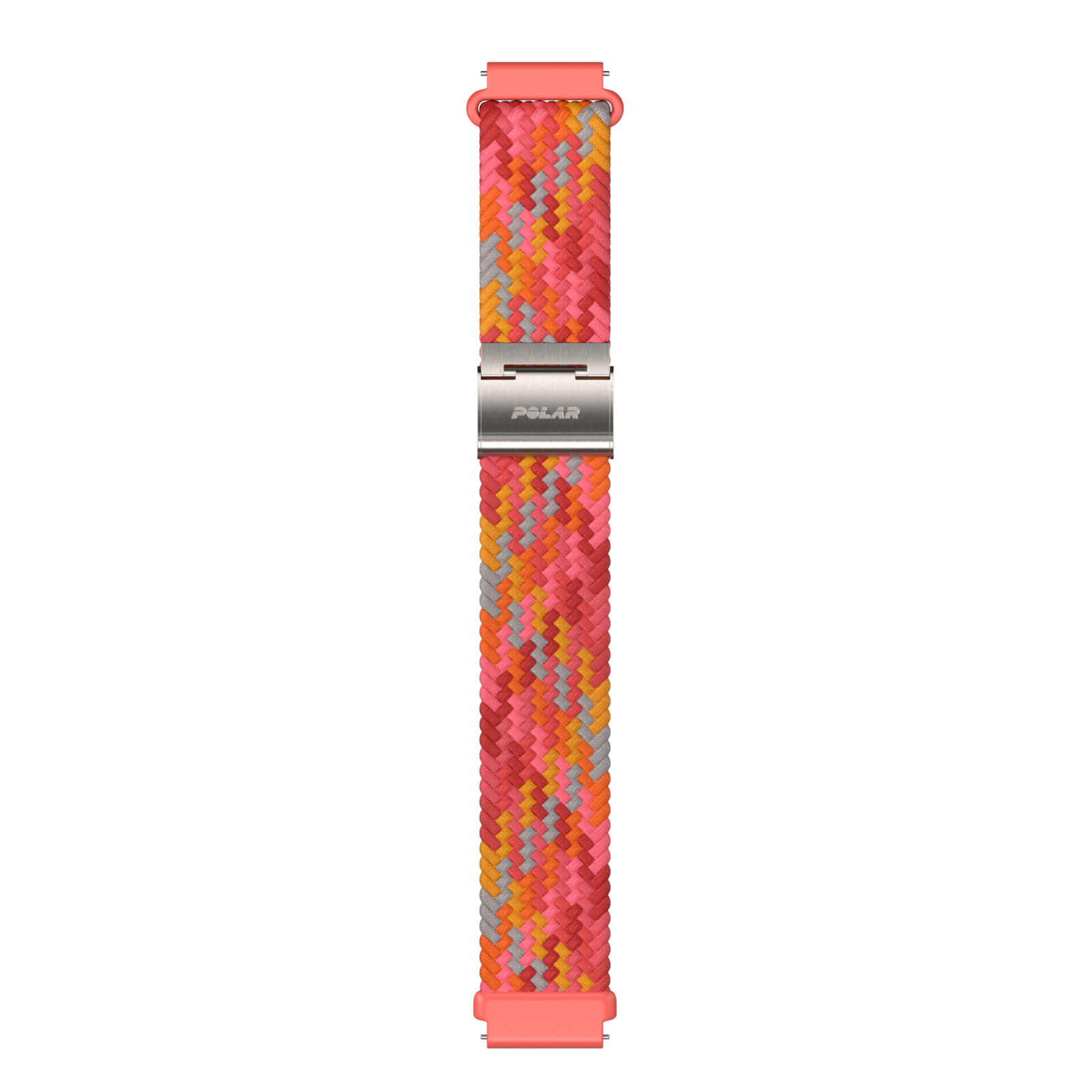 Polar Wechselband 20mm geflochten Garn rot S-L