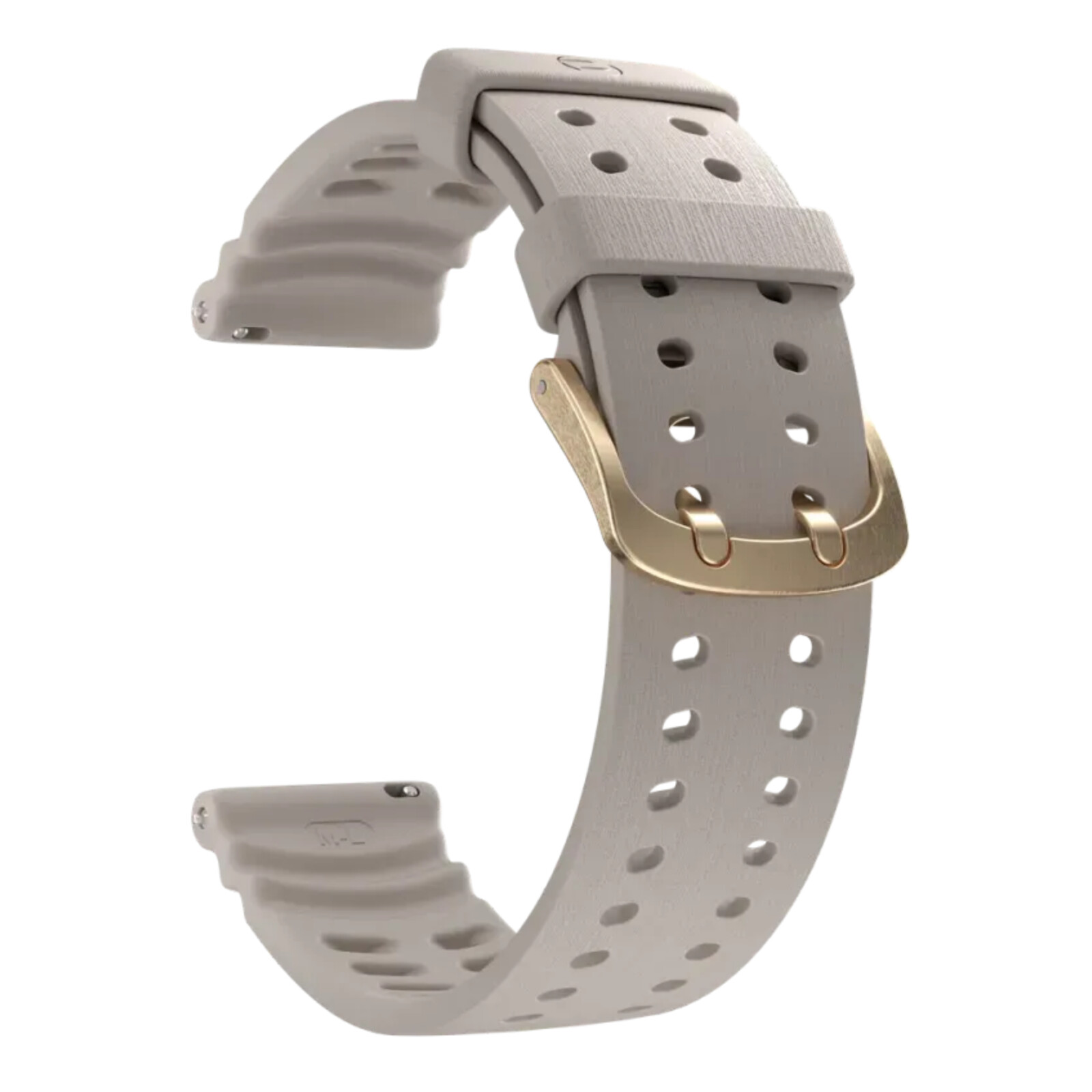 Polar Armband 22mm S-L Sport grau/gold
