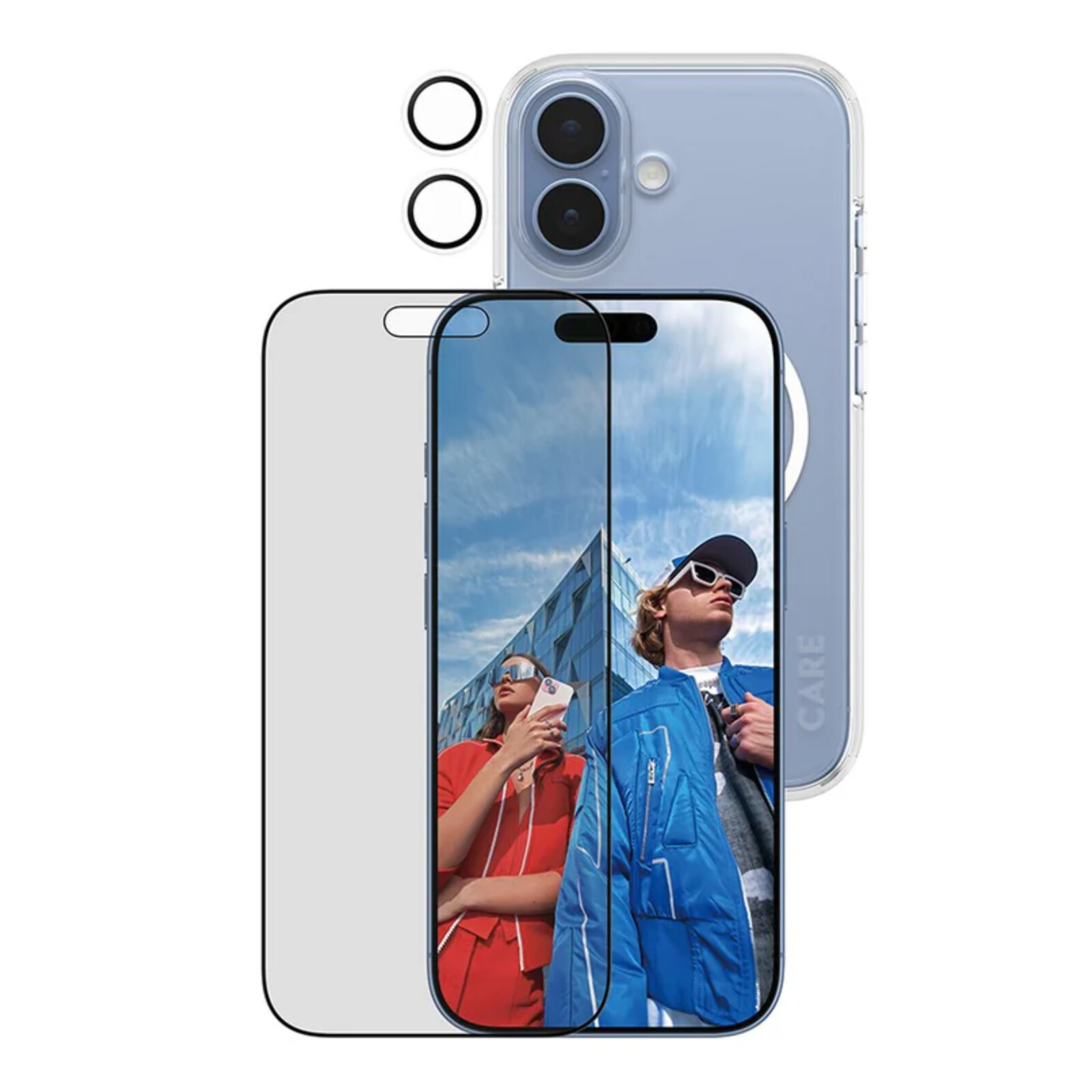 PanzerGlass CARE 3-in-1 Flagship Privacy iPhone 17