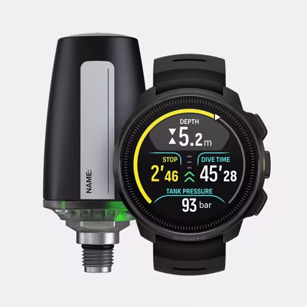 SUUNTO OCEAN ALL BLACK+TANK POD & CASE
