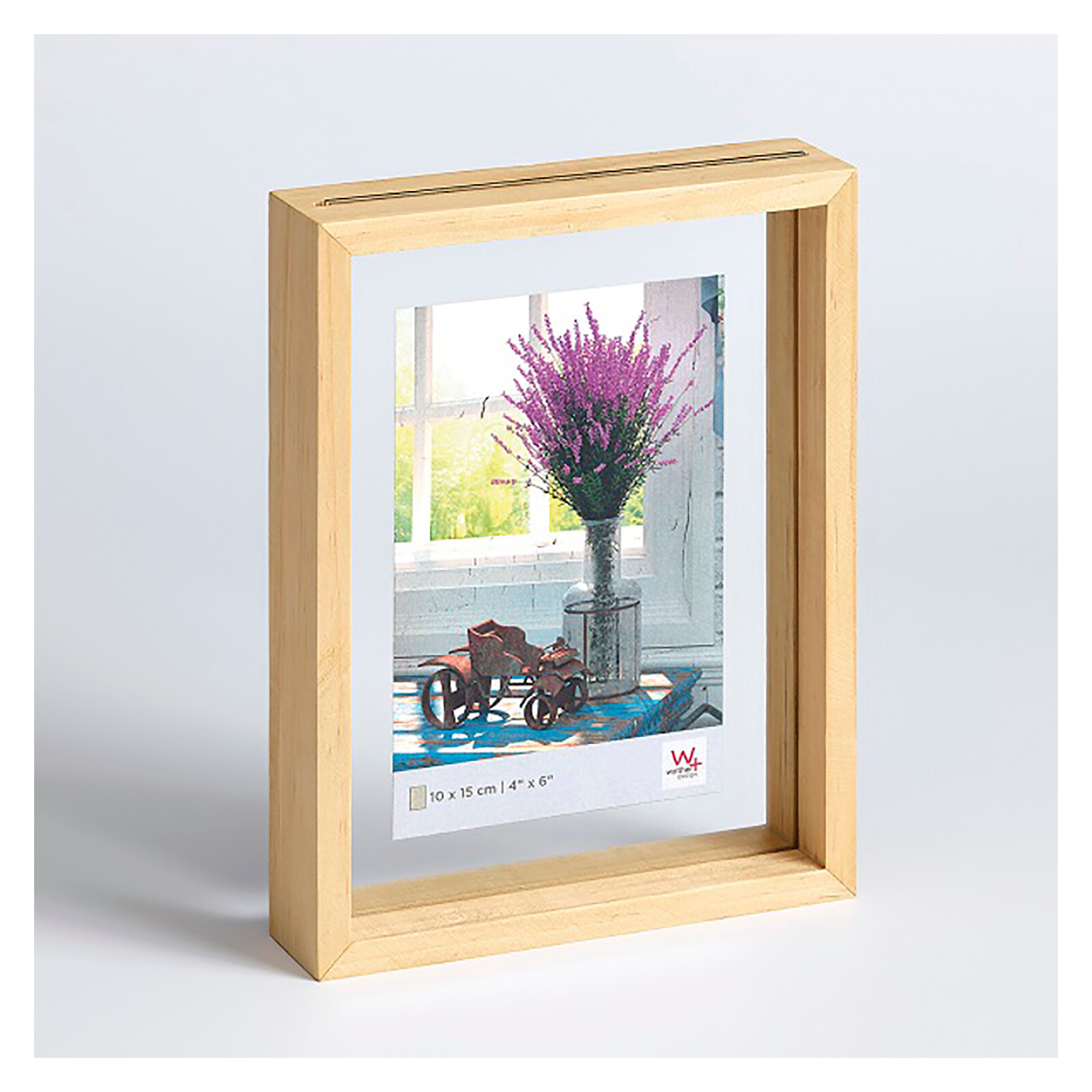 Bilderrahmen Rustic Portrait 10x15cm Holz natur