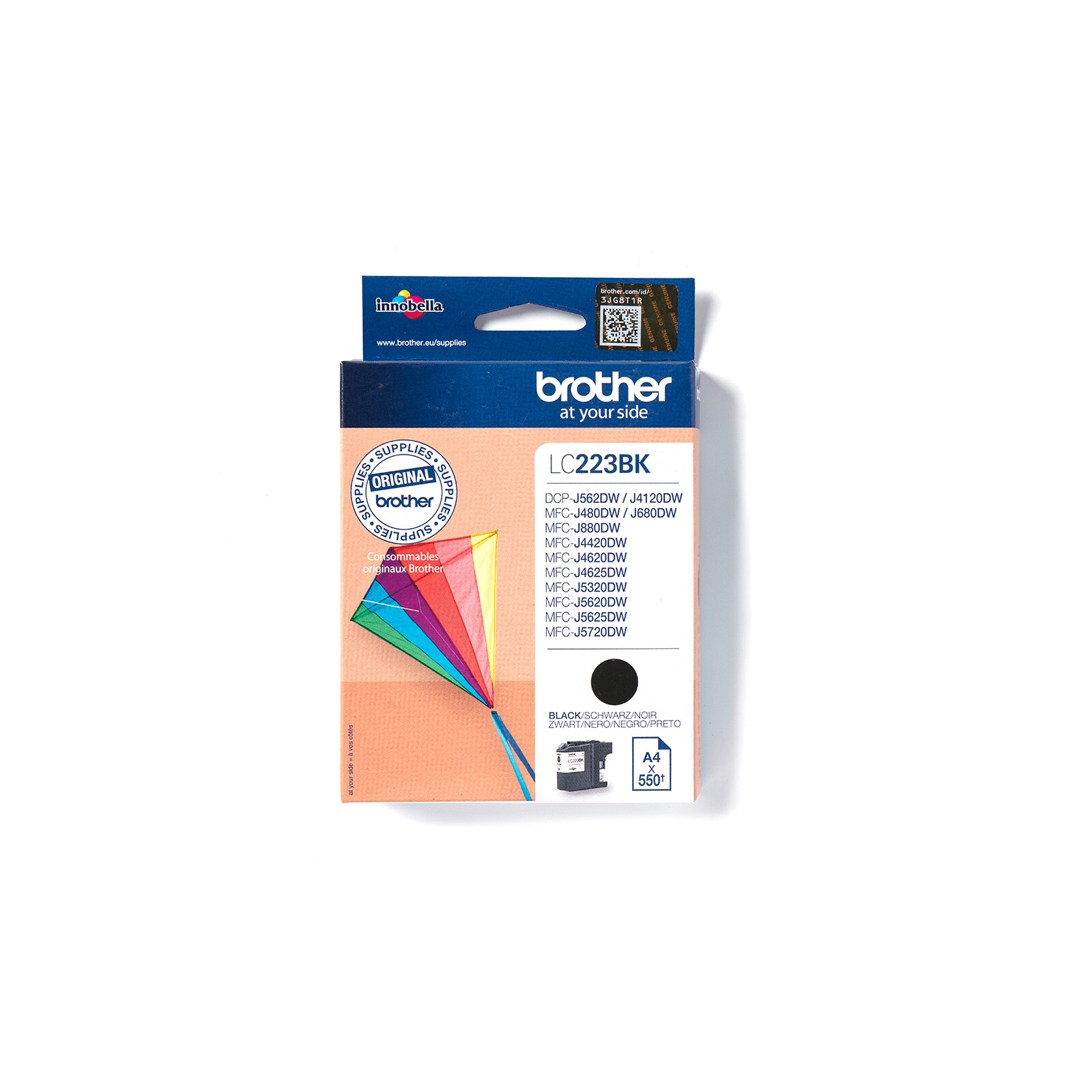 Brother LC223BK Tinte black