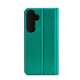 felixx Premium Book Case Venezia bistro green mit Standfunktion und Innenfach f&uuml;r Samsung Galaxy A35 5G