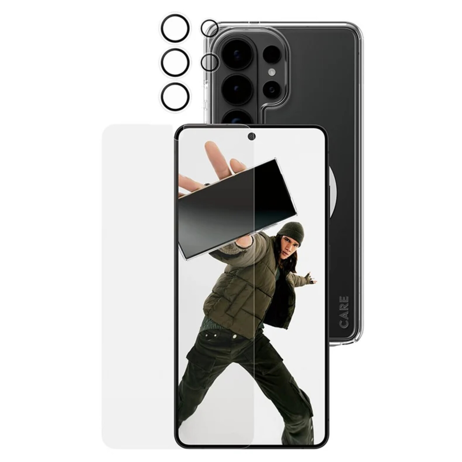 PanzerGlass Care Urban Combat 3 in 1 Bundle Samsung Galaxy S26 Ultra