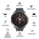 Polar Grit X2 Pro grau S/L