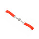 Mika Uhrenarmband Uni 18mm Silikon rot