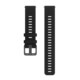Polar Armband Sil 20mm S-L schwarz