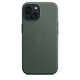 Apple iPhone 15 FineWoven Case mit MagSafe evergreen