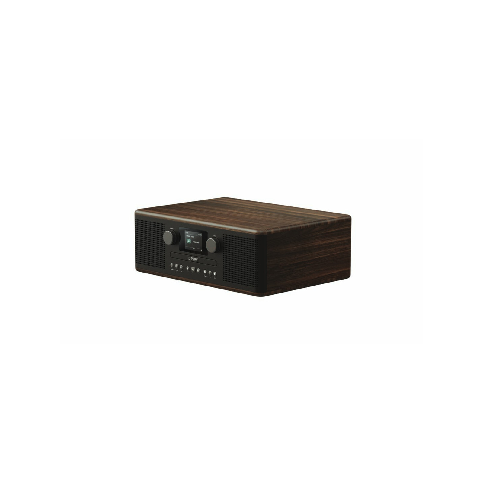 Pure Classic C-D6 EU/UK coffee black/walnut