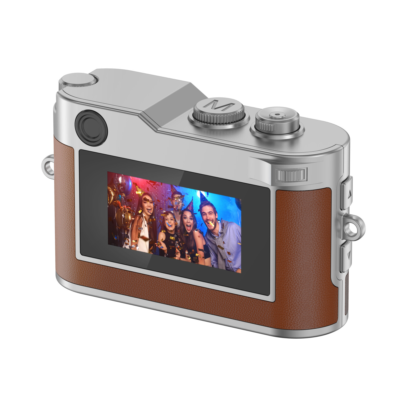 Rollei Mini Digitalkamera braun