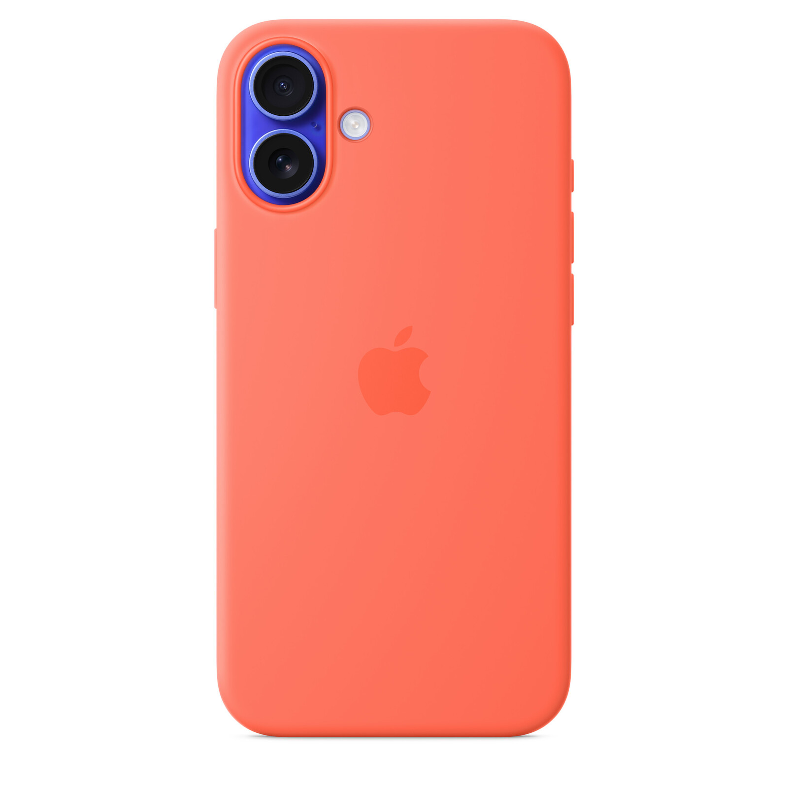 Apple iPhone 16 Plus Silikon Case mit MagSafe mandarine
