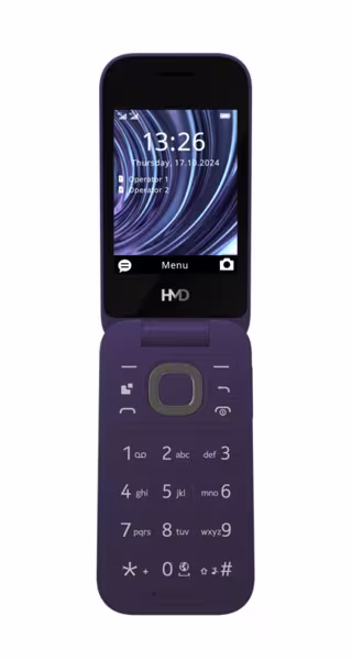 HMD 2660 Flip DS 4G Violett
