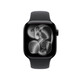 Apple Watch S11 GPS 42mm Jet Black Alu Case + Black Sport M/L
