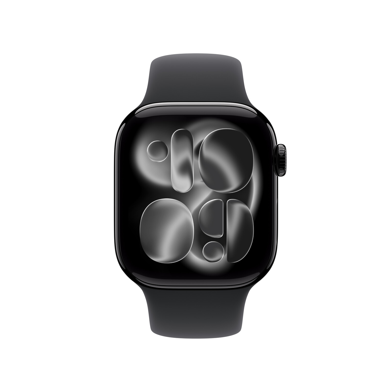 Apple Watch S11 GPS 42mm Jet Black Alu Case + Black Sport M/L
