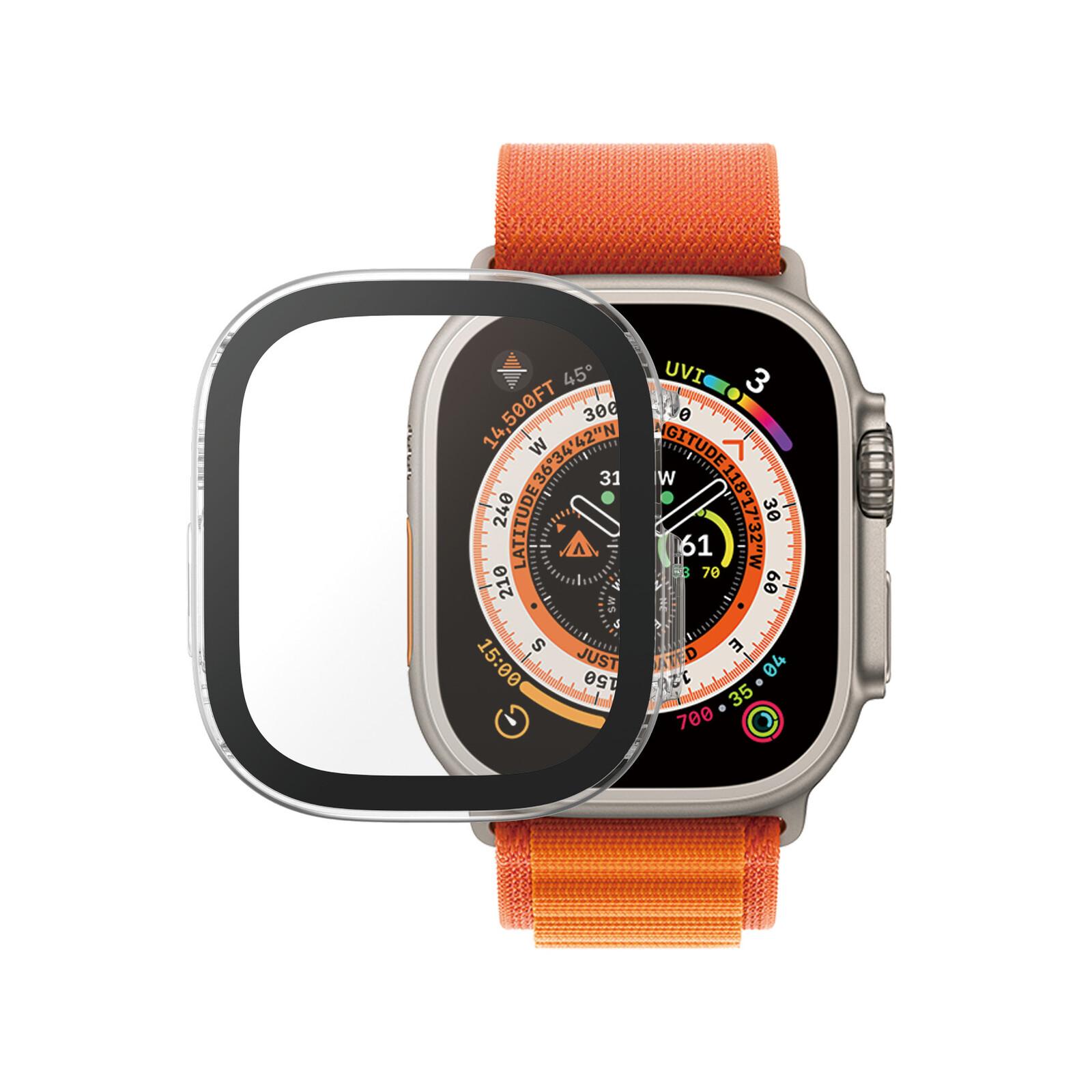 PanzerGlass Displayschutz Full Body Apple Watch Ultra 2