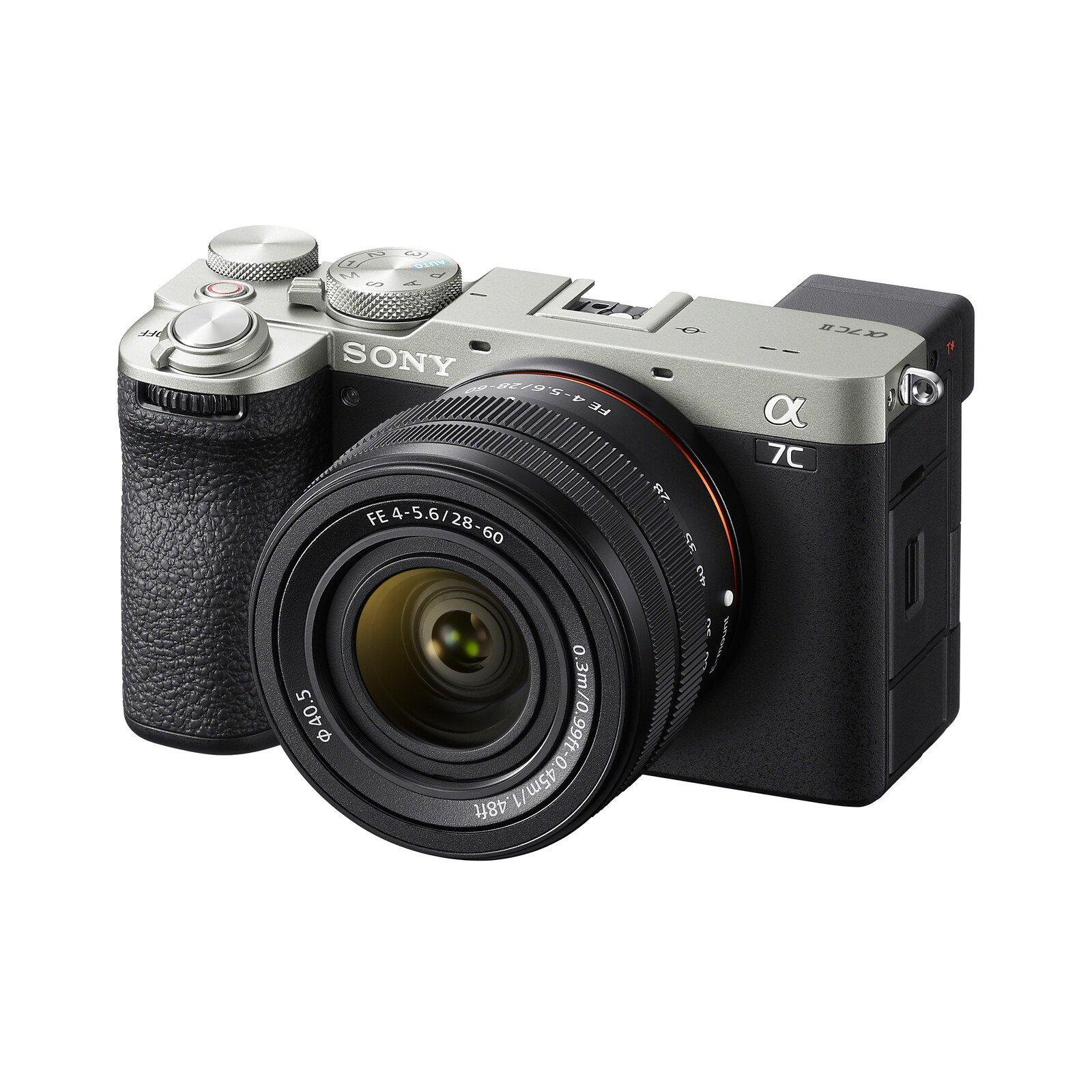 Sony Alpha 7C II + FE 28-60/4-5,6 silber