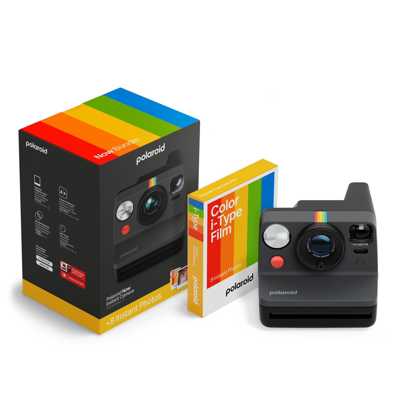 Polaroid Now Gen. 3 Everything Box schwarz