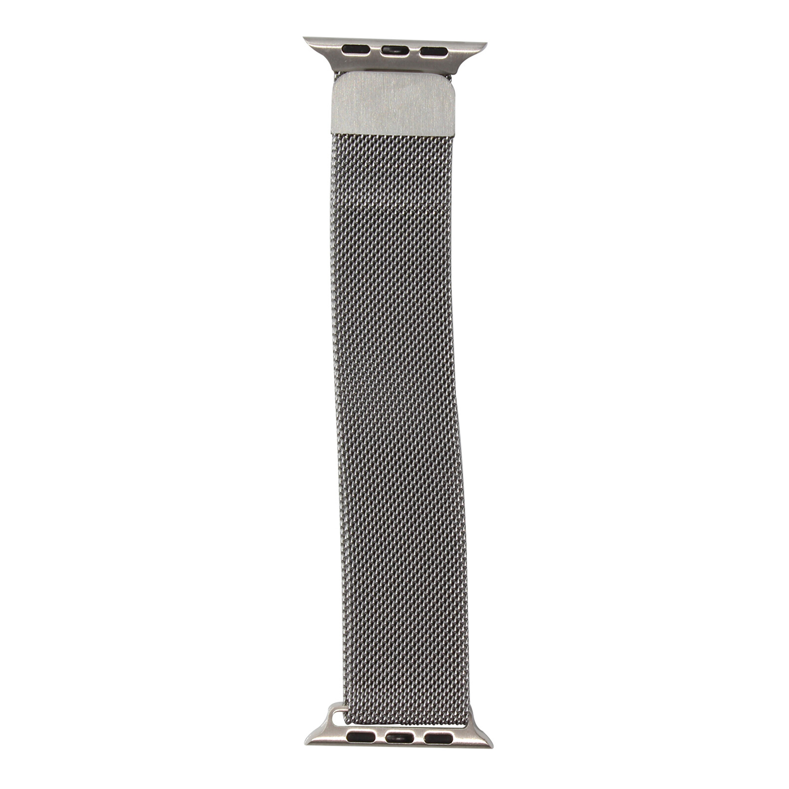 Mika Uhrenarmband Apple 42/44mm Edelstahl Milanaise silber