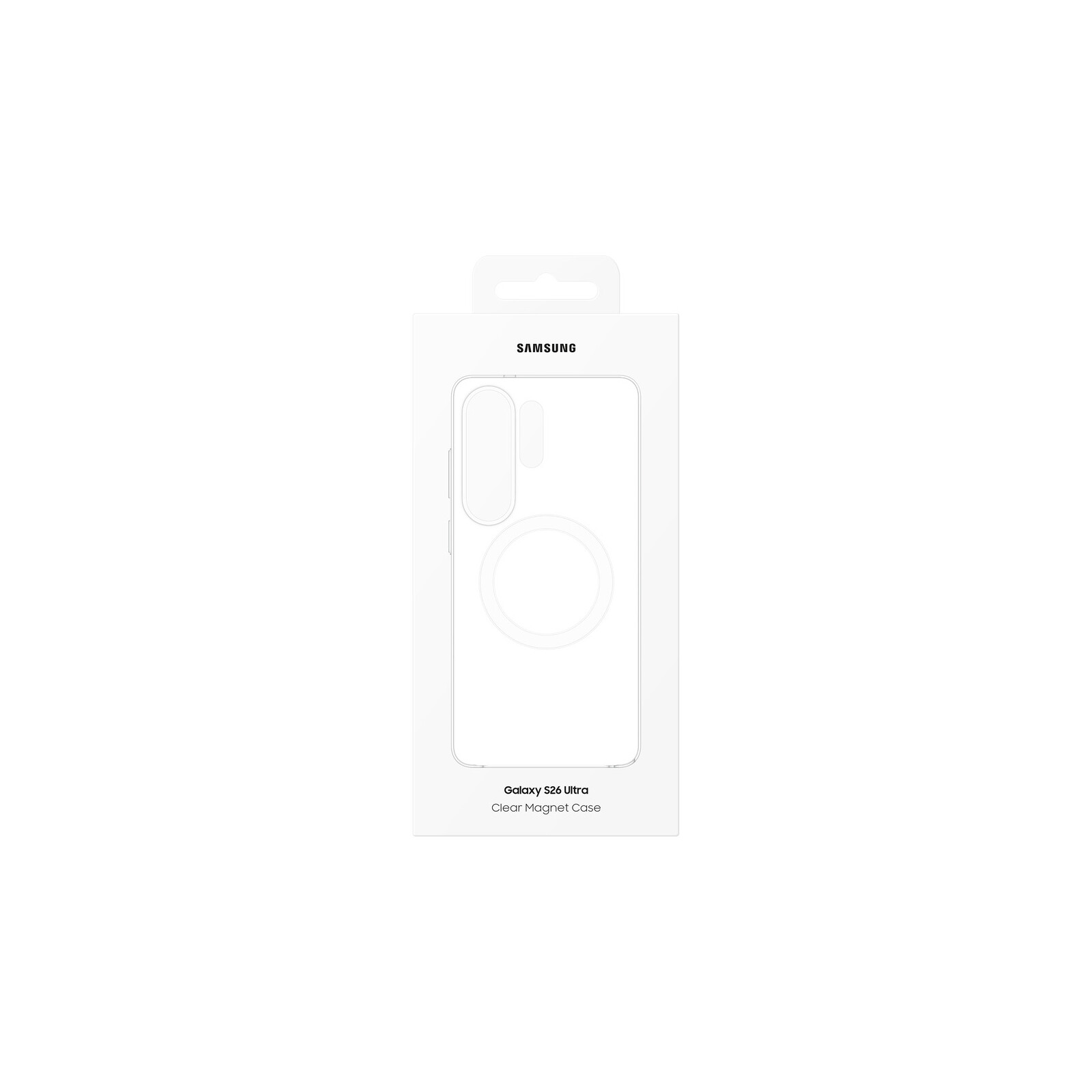 Samsung Back Cover Magnet Galaxy S26 Ultra Clear