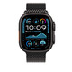 Apple Watch 49mm Milanaise Band L titan schwarz 