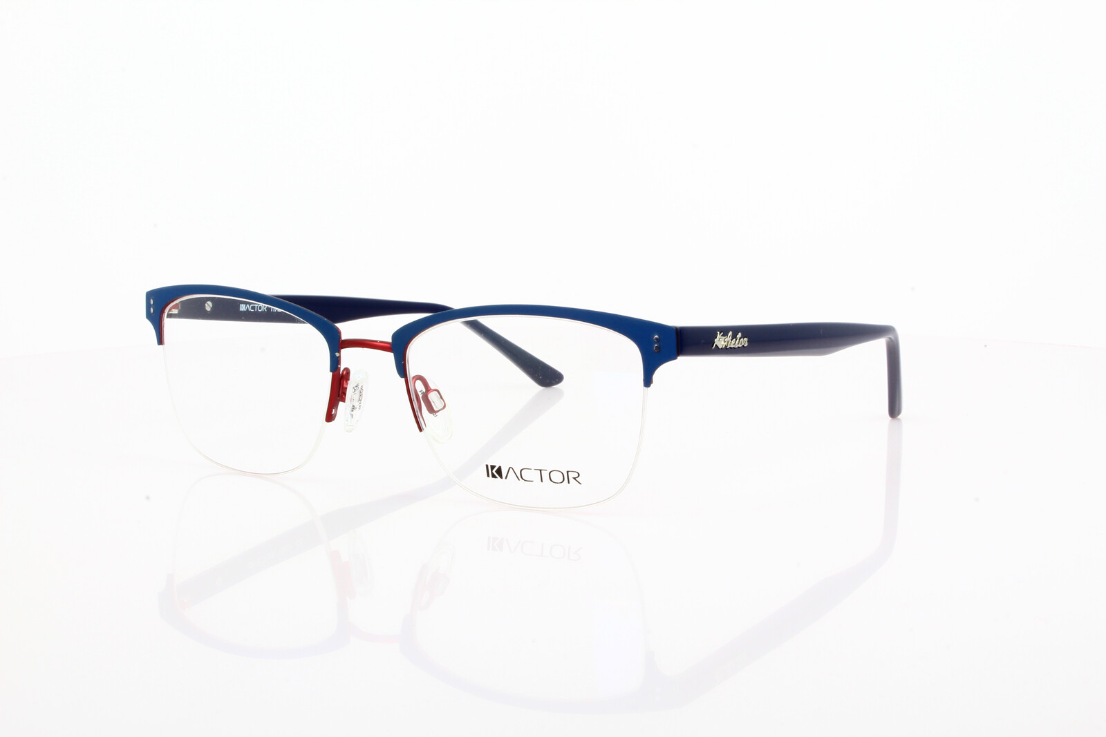K-Actor KV 532 C04 Damenbrille Halbrand Metall