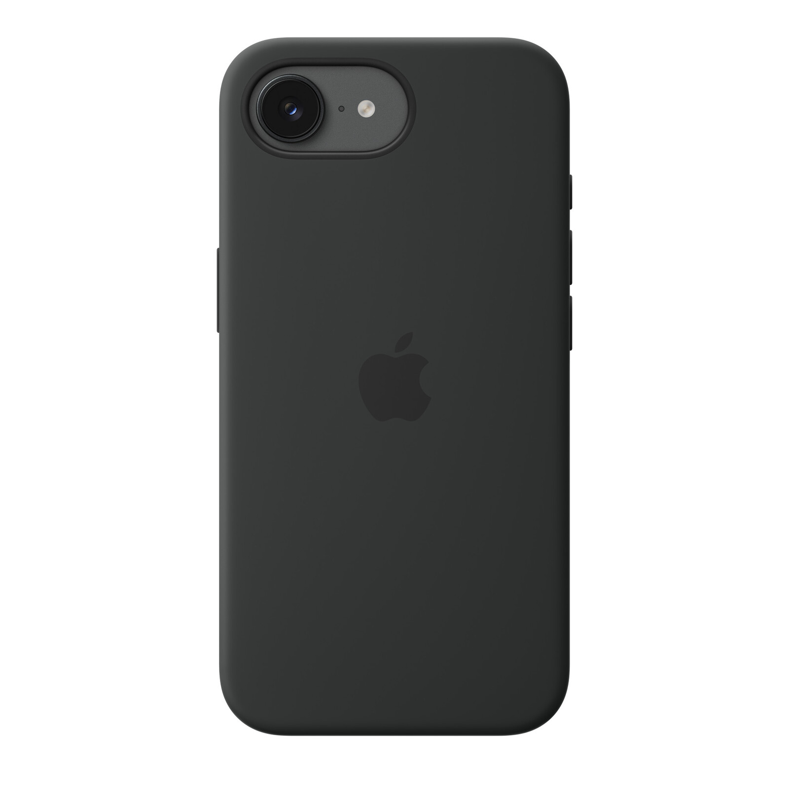 Apple iPhone 17e Silikon Case mit Magsafe schwarz