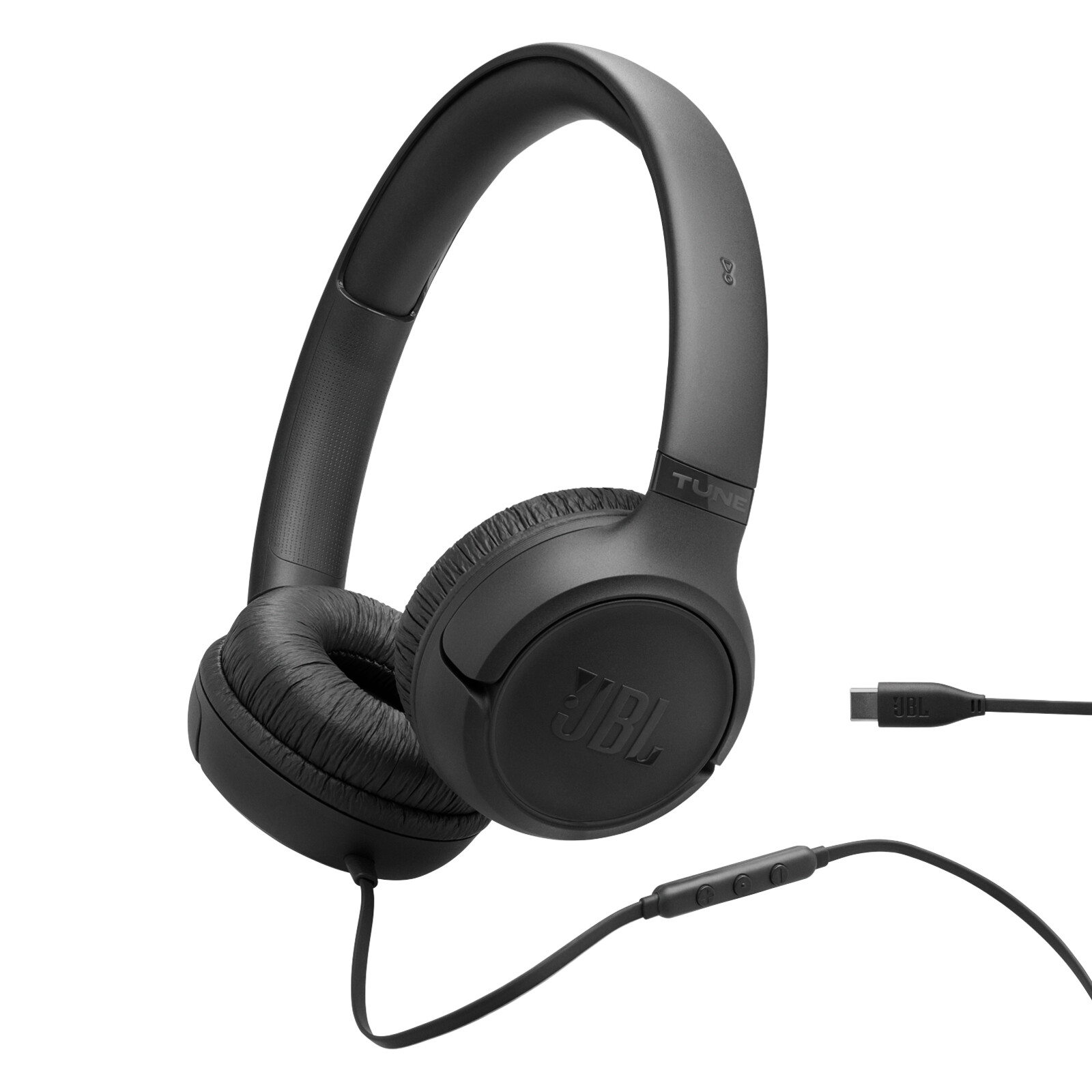 JBL Tune530C kabelgebundener On-Ear Kopfh&ouml;rer Schwarz