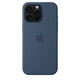 Apple iPhone 16 Pro Max Silikon Case mit Magsafe denim