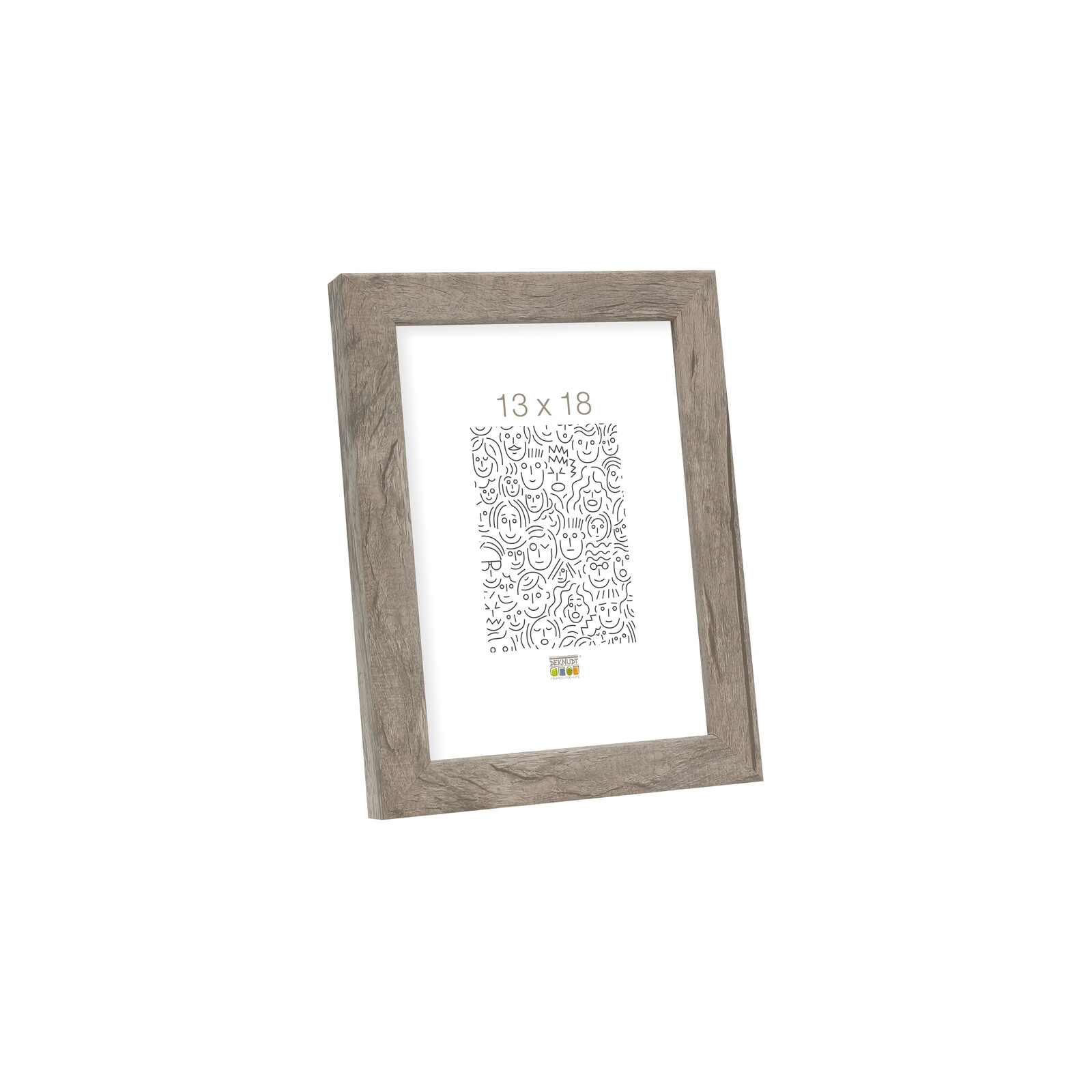 Deknudt S45RH7 15x20 Holz grau/beige