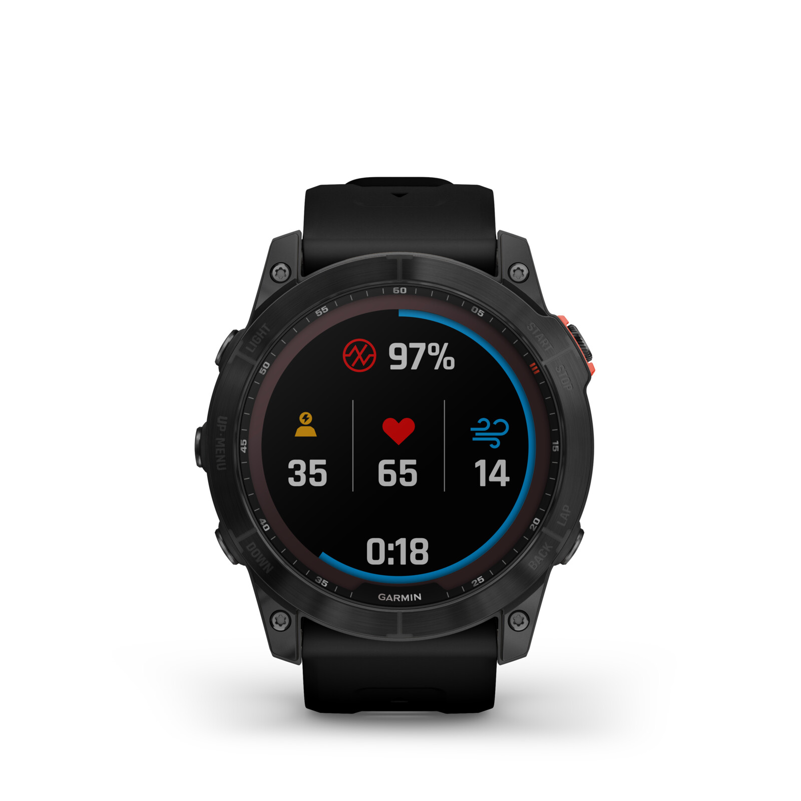 Garmin Fenix 7X Base black/wei&szlig;