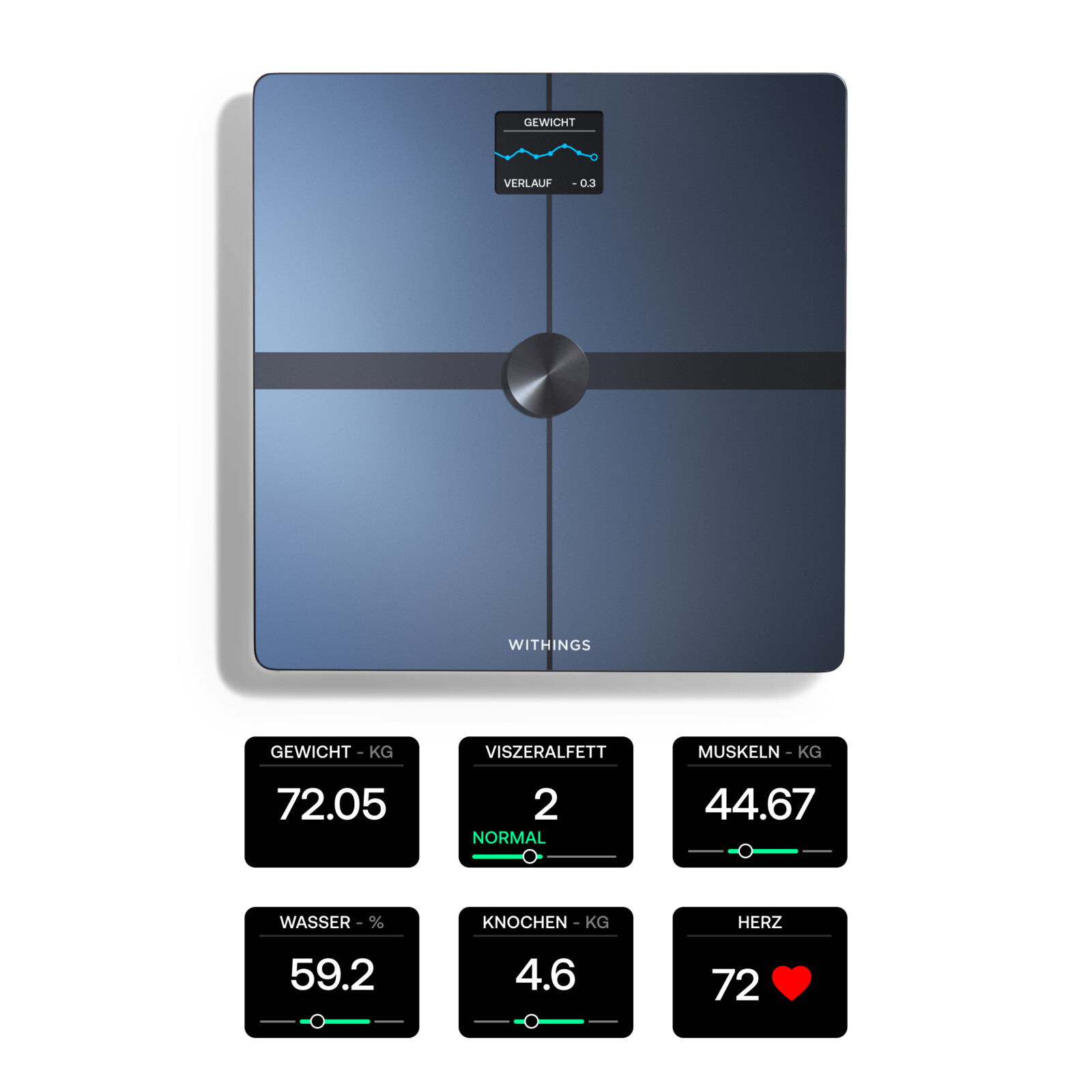 Withings Body SMART K&ouml;rperwaage schwarz
